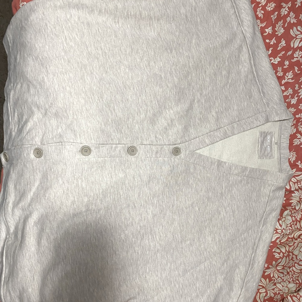 Brand new oversized grey button up cardigan!